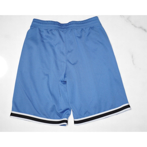 Abercrombie Kids Blue Mesh Athletic Shorts Size 15/16 | Retro Stripe Trim - Picture 3 of 5